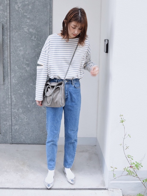 安見え知らず Gu のアイテムを使ってプチプラミックスコーデ Folk