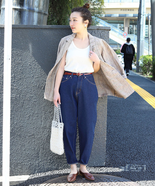 バルーンデニムパンツ