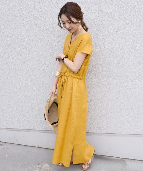 黄色アイテムの正解コーデまとめ 意外と合う色が多いイエローの大人な着こなし術 Folk