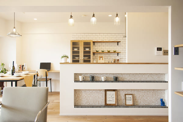 キッチンカウンターの使い方アイデア デッドスペースを作らない工夫って Folk