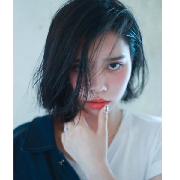 黒髪 ショートボブストレート30選 幼くならないおしゃれなヘアスタイルをご紹介 Folk