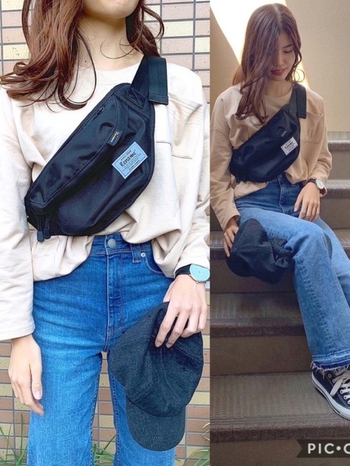 ボディバッグのレディースコーデ50選 大人女性もトレンドをおしゃれに取り入れて Folk