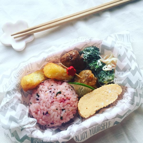 子供　弁当　クッキングシート3