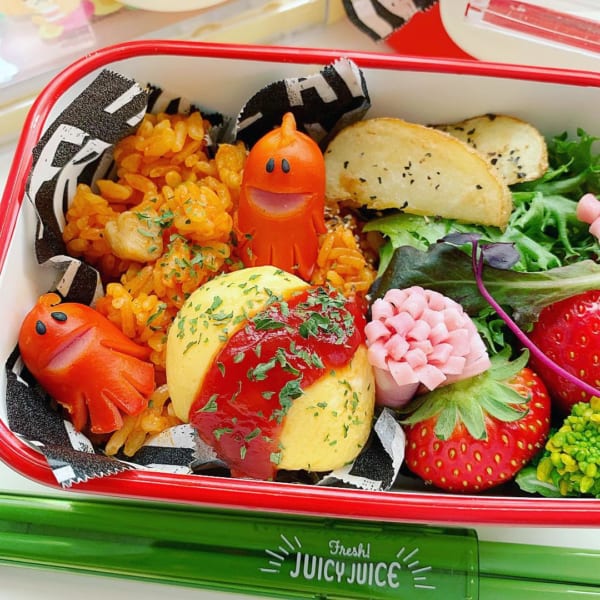 難しくない 手軽に挑戦できるキャラ弁の盛り付け方をご紹介します Folk