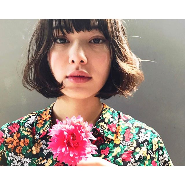 40代はパーマで若見え効果up ふんわり感を演出する大人のヘアスタイル50選 Folk