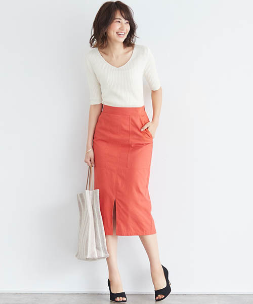 夏のコーデは サマーニット で格上げ 上品 高見えコーデをご紹介 Folk