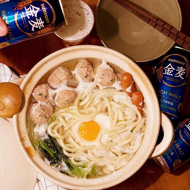 コロッケ 献立 麺類4