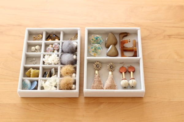 連載 無印良品で見やすい 戻しやすいアクセ収納 アクセ選びをもっと楽しく Folk