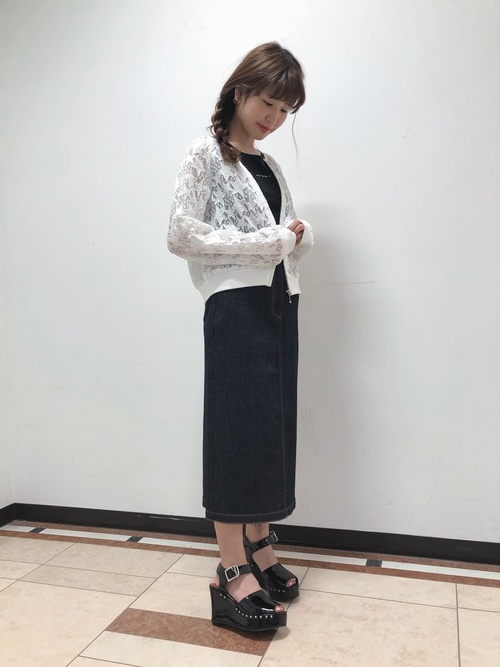 JUPE デニムスカート