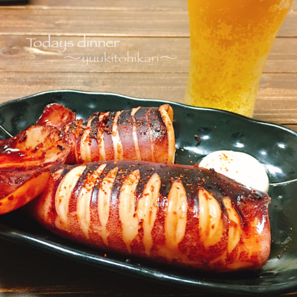 イカの丸焼き