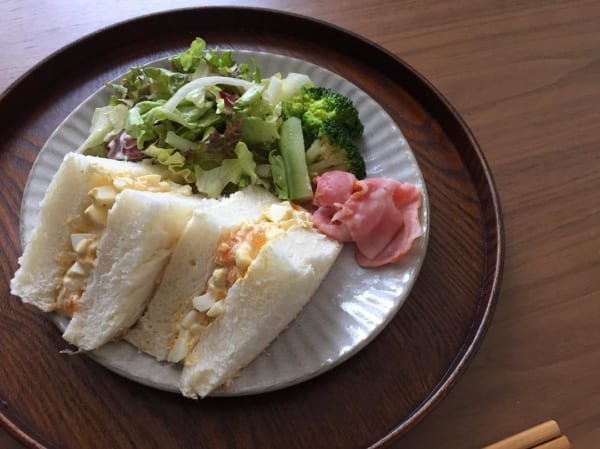 ゆで卵サンド