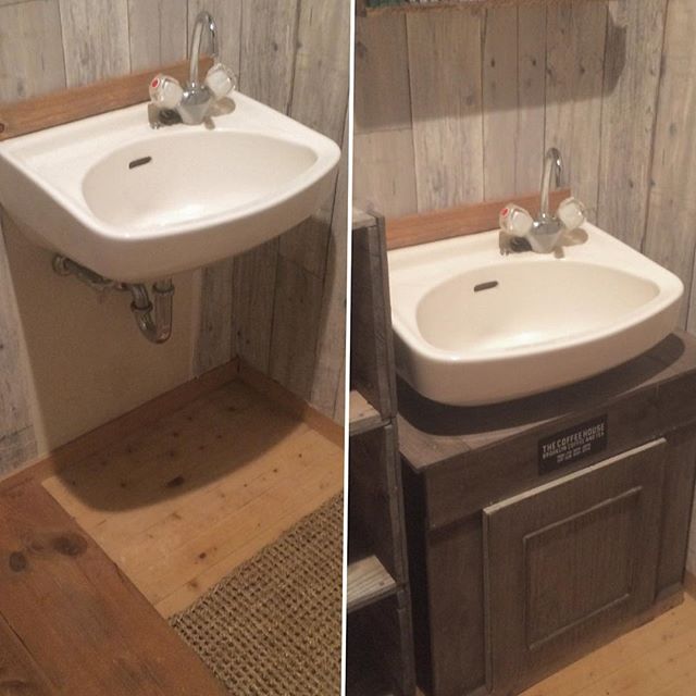 いつもの洗面台にもう飽きた 賃貸でもokな簡単diyで洗面台を大幅イメチェン Folk いつもの洗面台にもう飽きた 賃貸でもokな簡単diyで洗面台を大幅イメチェン Folk