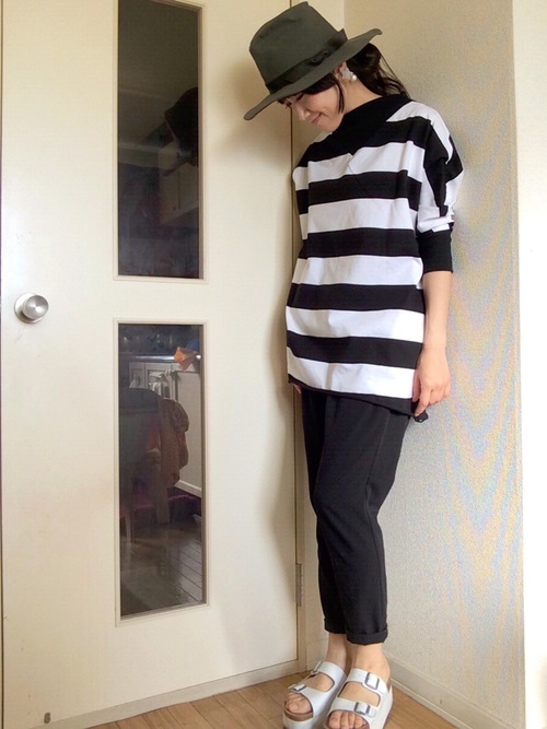 GU テーパードパンツ13