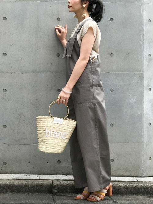 Fatima Morocco/別注ラウンドハンドルレザーロゴバッグ3