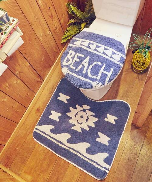 【Kahiko】BEACHアロー トイレセット