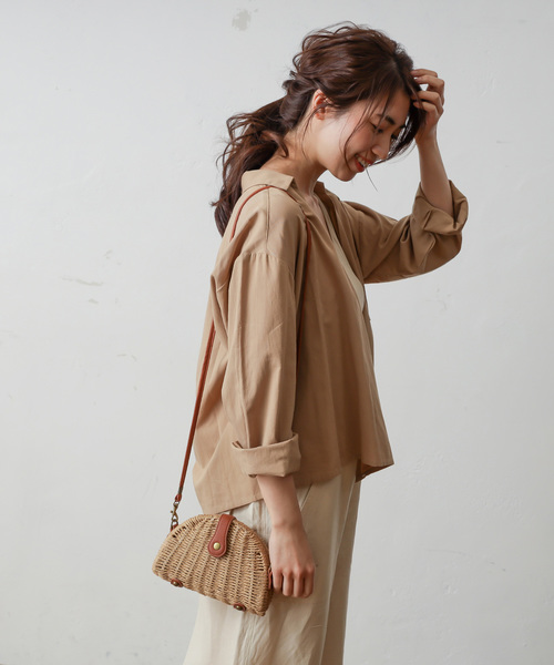 ハーフラウンドペーパーショルダーBAG