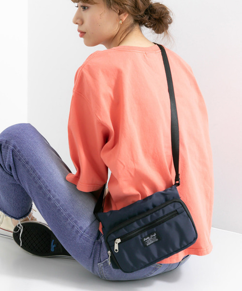 Legato largo 撥水ウォレット付きショルダーバッグ