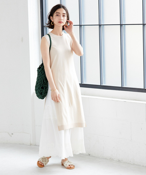 レーヨンシフリーティアードスカート