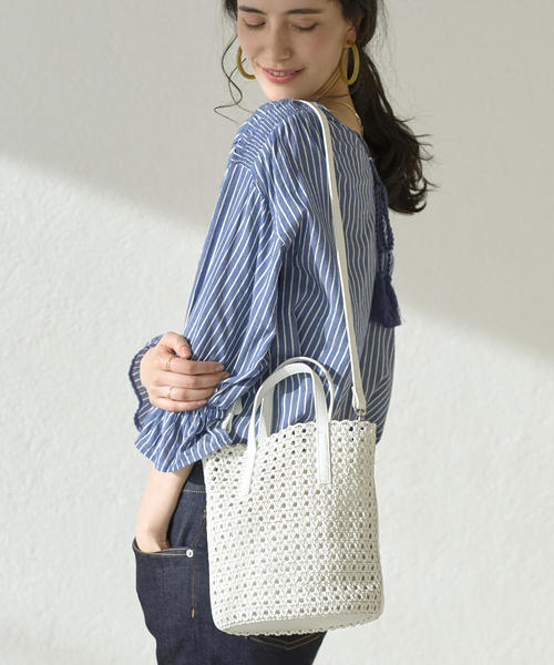 ∵FM ツツガタ MESH 2WAY バッグ