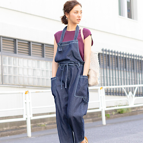 The simple folk / デニムオーバーオール