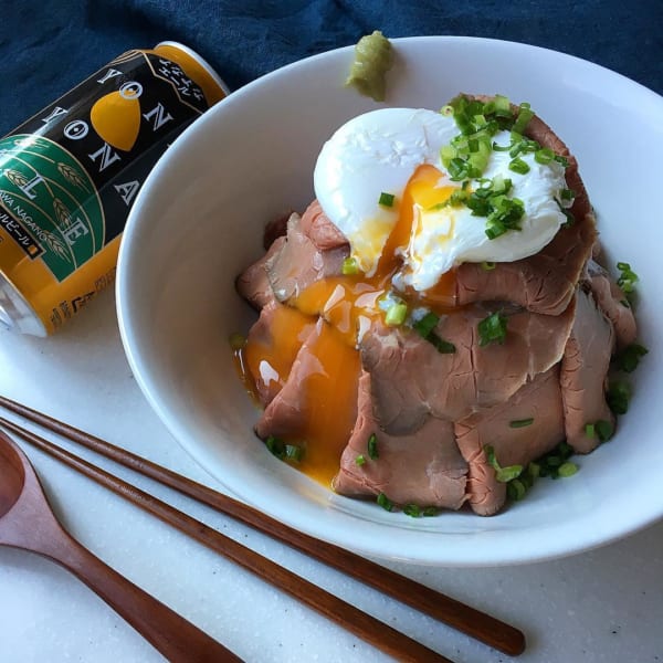 ローストビーフ丼