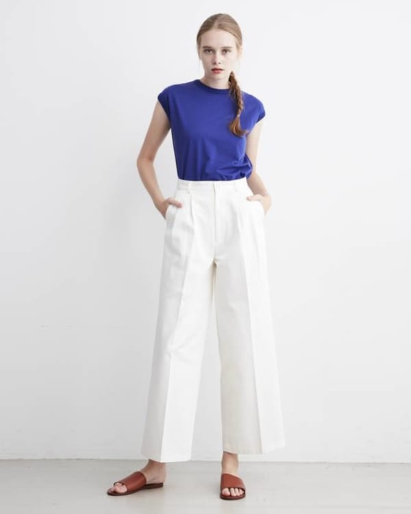 Traditional Weatherwear - CENTER PLEATS WIDE PANTS