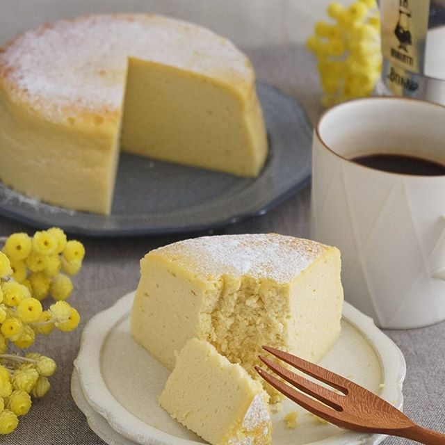 ふわふわ食感スイーツ！さつまいものスフレケーキ