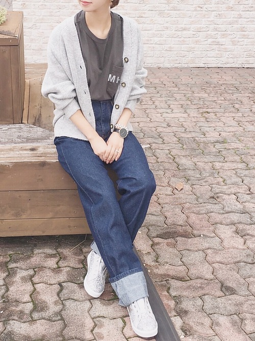 グレーニットコーデ特集 上品な着こなしで30代40代女性の魅力をup Folk