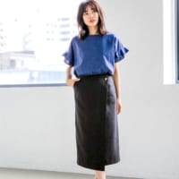 まだまだ人気継続中の「タイトスカート」！長さ別に着こなしをチェック☆
