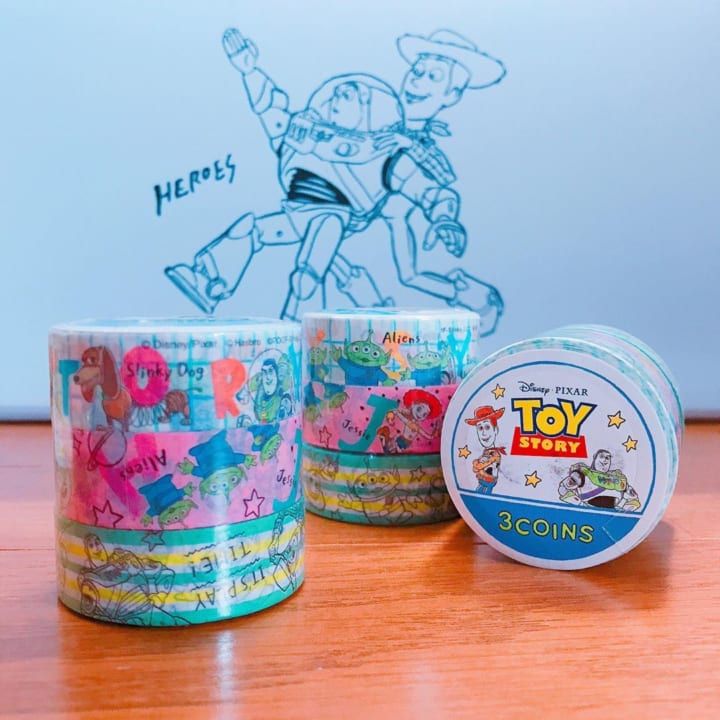 どの柄も可愛い！マスキングテープ
