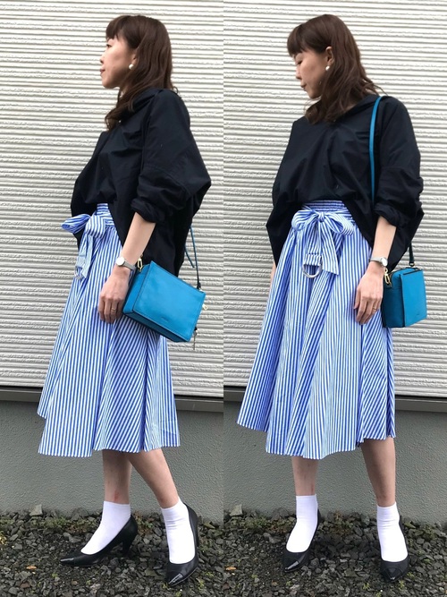 パンプス ソックスのお手本コーデ集 大人はおしゃれな足元で差をつけよう Folk