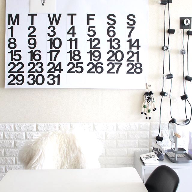 カレンダーをインテリアに取り入れてみよう おしゃれなカレンダーをご紹介 Folk