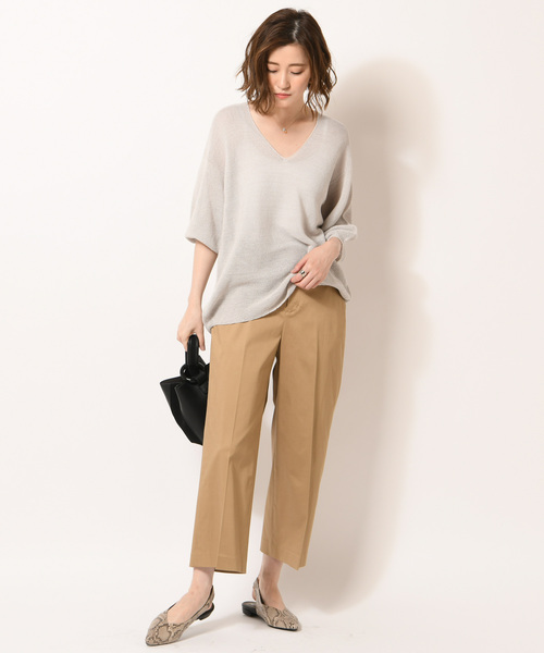 チノパンのレディース秋コーデ特集 大人のおしゃれな着こなし術を大公開 Folk