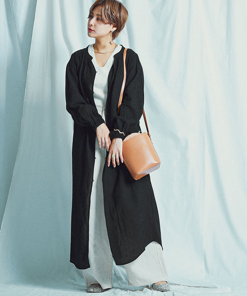 冬の大人女子は黒ワンピースコーデでもっとおしゃれに 重たくならない着こなし術 Folk