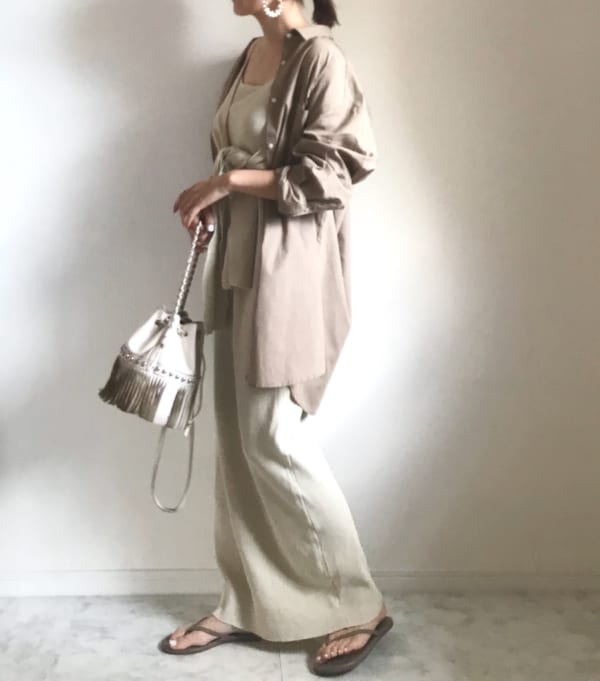 晩夏 コーデ8