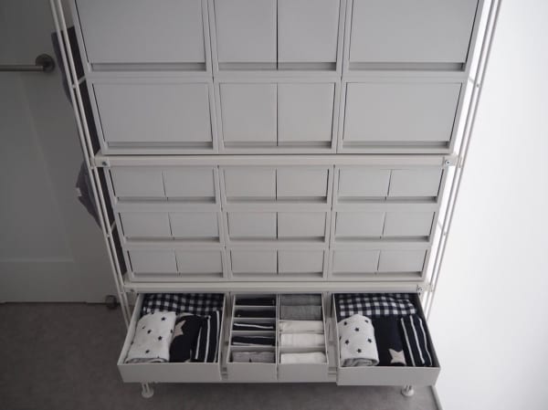 無印良品家具を使った整理収納②