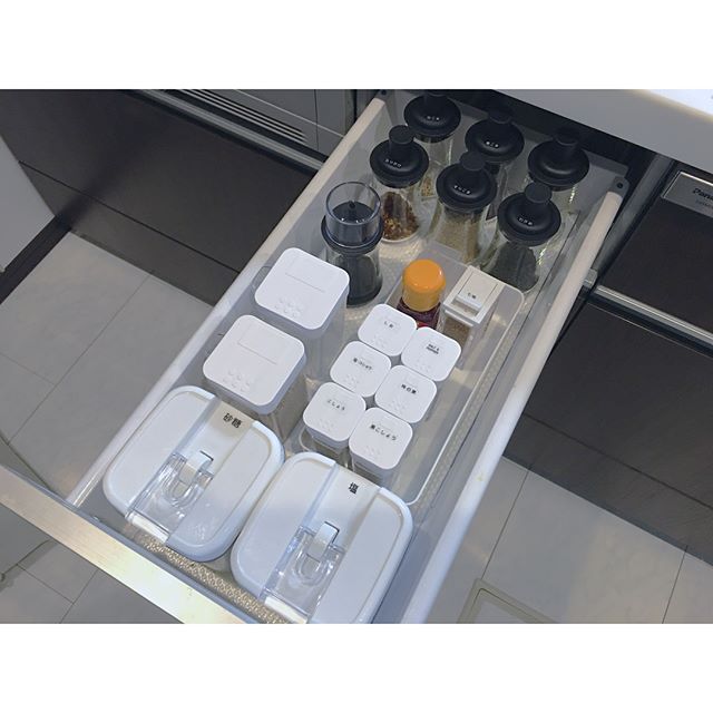 キッチンの引き出し収納《調味料》