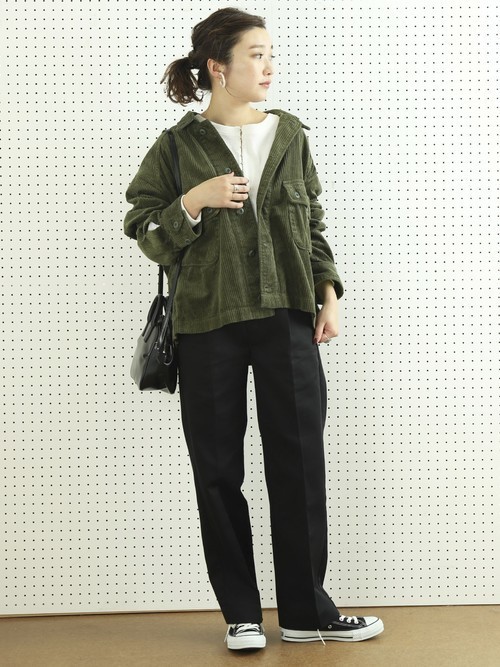 アラサー アラフォーにおすすめ コーデュロイを着こなす大人コーデ Folk