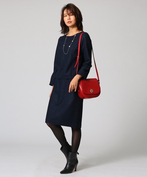 ネイビースカートの冬コーデ特集 タイト フレア プリーツに合うトップスの着こなし Folk