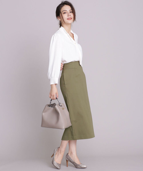 足元は何を合わせる 秋のタイトスカートコーデをシューズ別にチェックしよう Folk