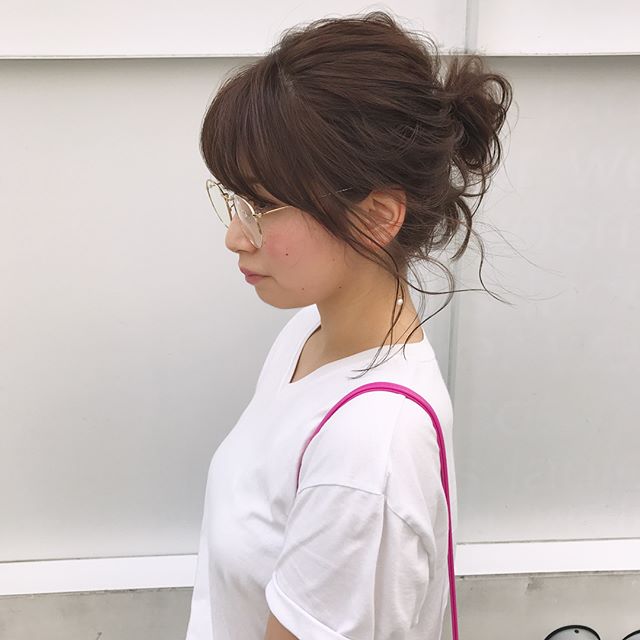 自然な毛流れを意識したボブヘアアレンジ