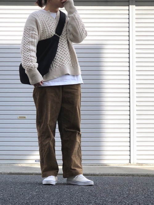 今すぐ着たい Gu のケーブル ノルディック柄ニットコーデまとめ Folk