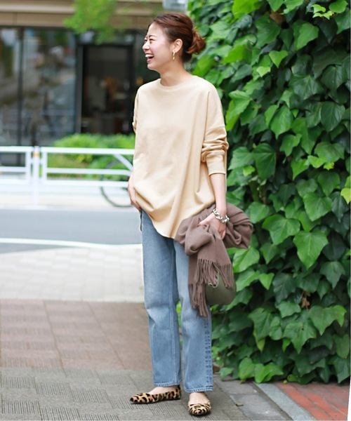 [JOURNAL STANDARD] ストレートフィットクロップドデニム◆