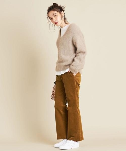 [BEAUTY&YOUTH UNITED ARROWS] 【予約】BY 16W コーデュロイフレアパンツ -ウォッシャブル-