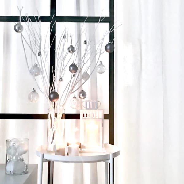 クリスマスをおしゃれに格上げ 枝ツリー テーブルコーディネート アイディア集 Folk