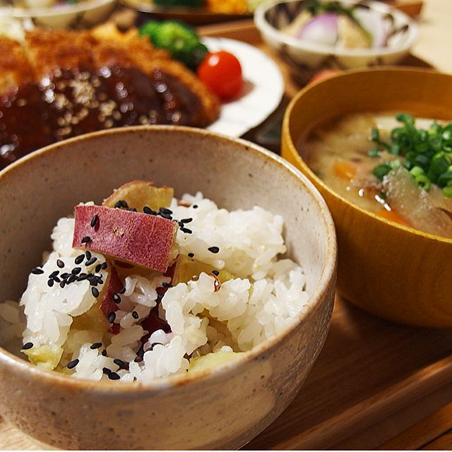 エビフライの付け合わせ☆主食2