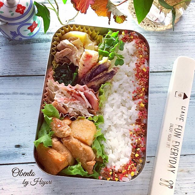 子供も喜ぶお弁当！ささみと長芋のオイマヨソテー