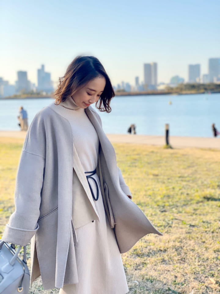 12 12更新 読者モデル 阿部 早織が着こなす Sサイズさんの Olリアルコーデ Folk