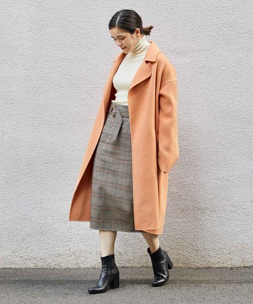 真冬に活躍するロングコートでおしゃれに マネしたい着こなし術 Folk