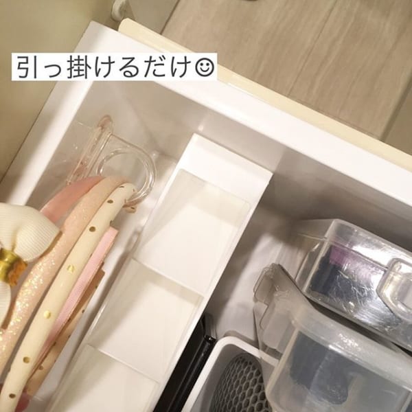 子供のヘアグッズ収納
